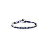 Tennis Bracelet- Blue Stone